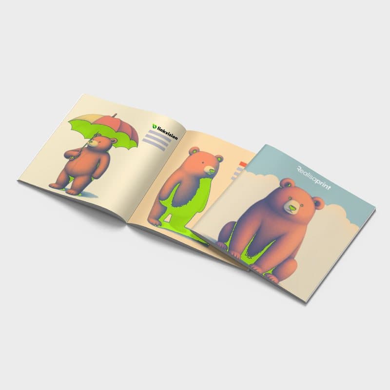 Livre agrafé